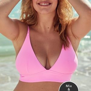 Aerie longline bikini top and high waisted bottoms